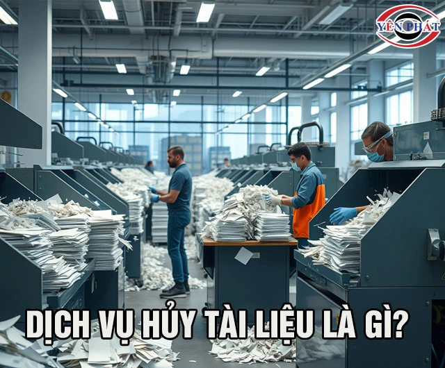 Dịch vụ hủy tài liệu là gì?