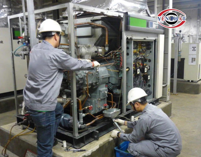 sửa máy nén hơi Kobelco