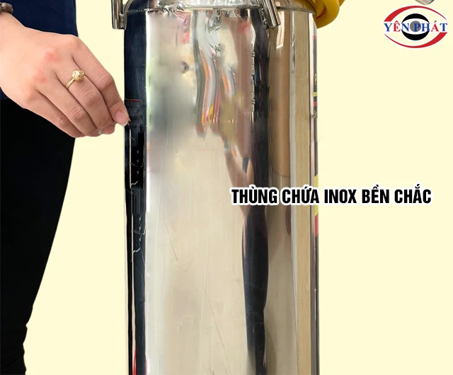 Thùng inox bình bọt tuyết V-jet PR_30