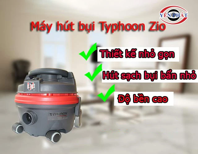 máy hút bụi Typhoon Zio