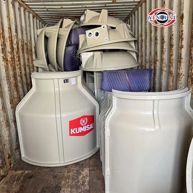 các bộ phận của tháp hạ nhiệt nước Kumisai