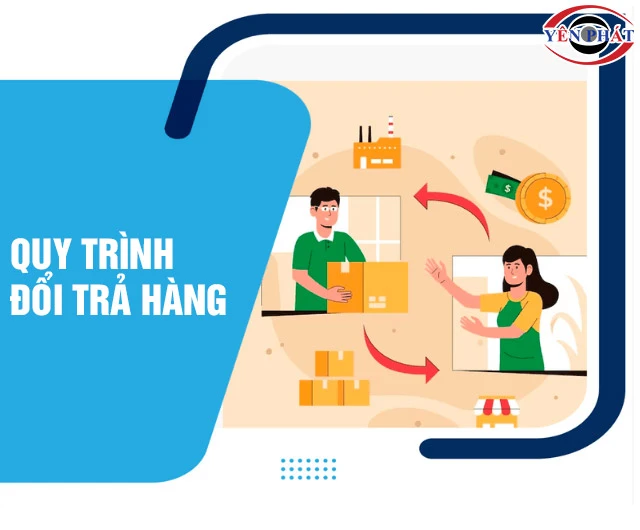 Quy trình đổi trả hàng của Yên Phát