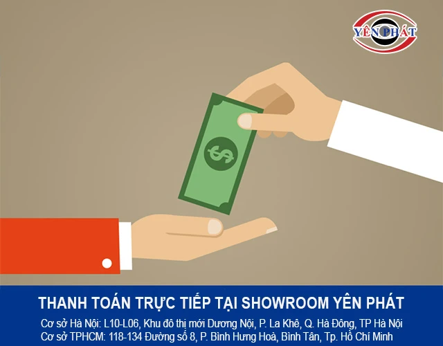 Thanh toán trực tiếp tại yên phát