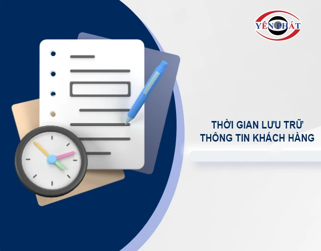 Thời gian lưu trữ thông tin