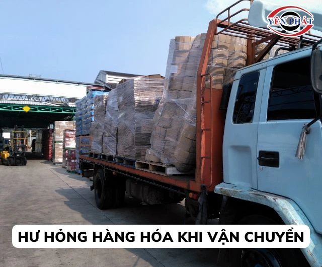 Hàng hóa hư hại trong quá trình vận chuyển sẽ được hoàn tiền