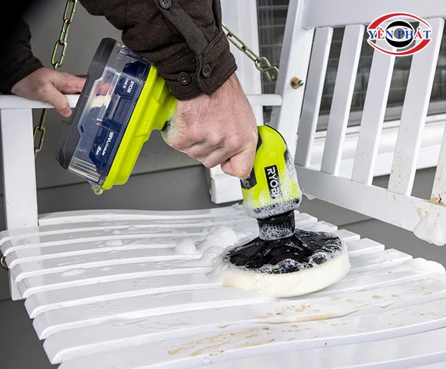 sử dụng máy chà sàn Ryobi dễ dàng