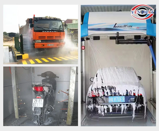 phân loại Hệ thống rửa xe thông minh theo đối tượng rửa