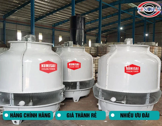 tháp giải nhiệt tròn kumisai