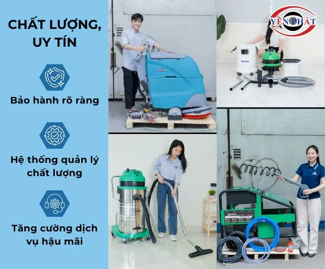 Yên Phát cam kết chất lượng và uy tín sản phẩm