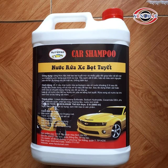Nước rửa xe bọt tuyết Car Shampoo