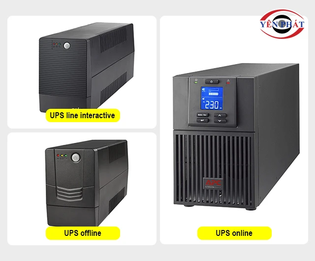 Phân loại bộ lưu điện ắc quy theo cách vận hành