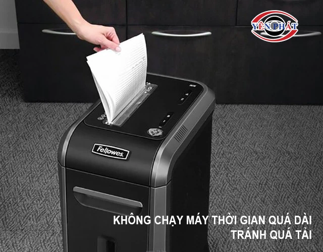không dùng máy quá lâu, gây quá tải