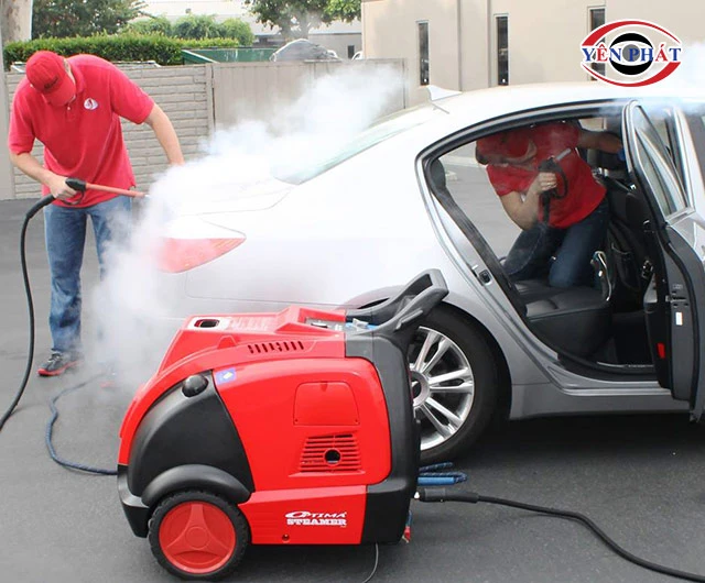 Rửa xe công nghệ cao bằng hơi nước nóng