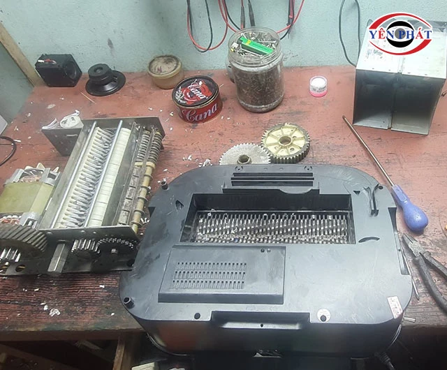 Sửa máy hủy tài liệu Huy Hoàng