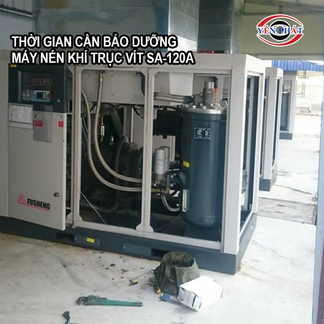 thời gian cần bảo dưỡng SA-120A