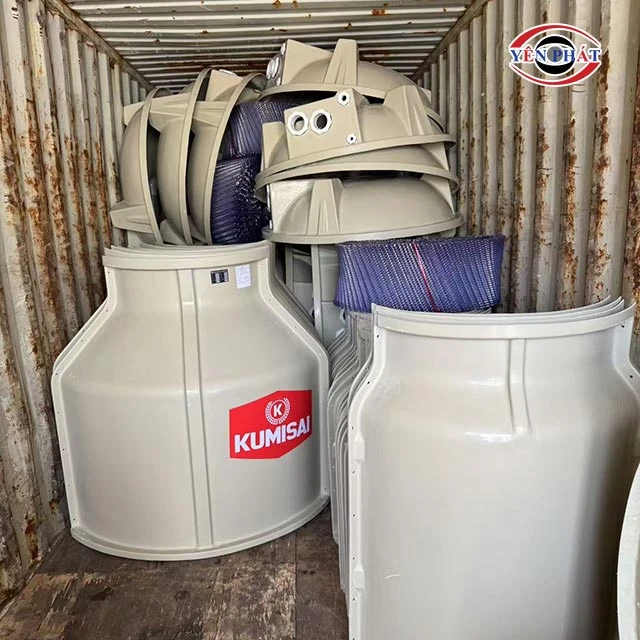 các bộ phận của tháp tản nhiệt