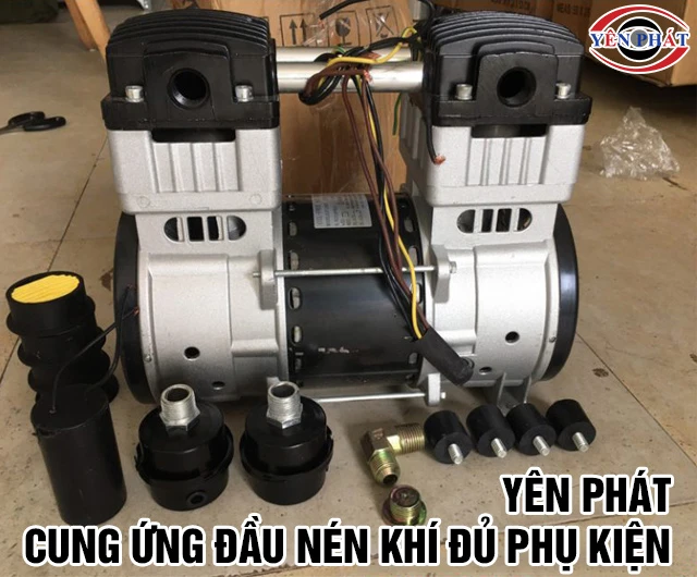 Các phụ kiện đầu nén khí không dầu giảm âm Wing OF1100