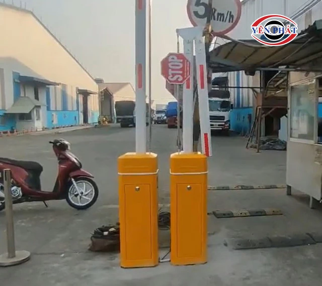 Barrier tay cần gập 180 độ