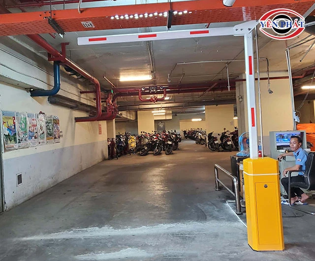 Barie cần gập 90 độ