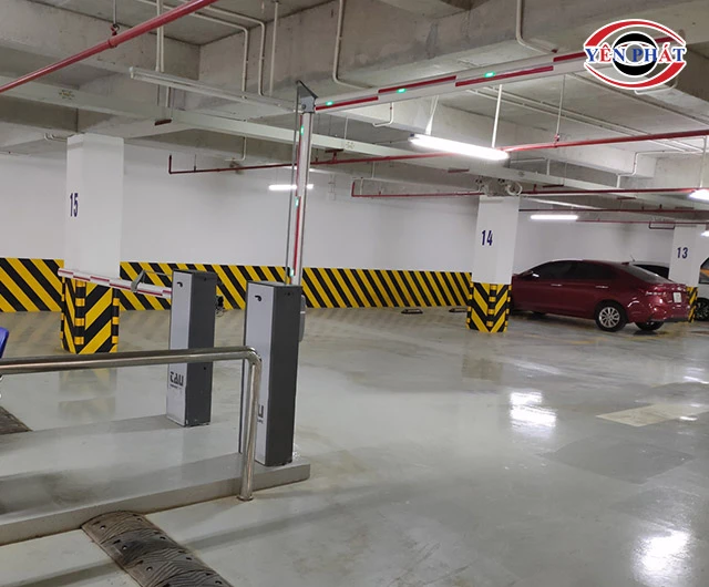 Barie chắn cổng cần gập TAU