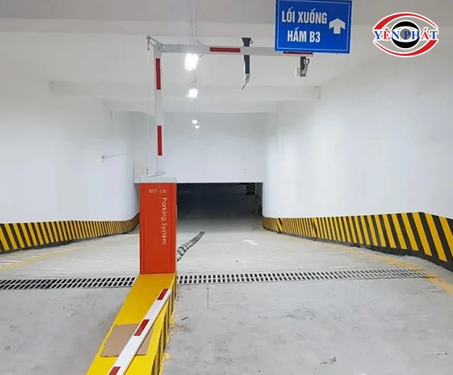 barie cần gập