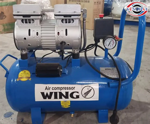 Đầu nén khí không dầu giảm âm Wing OF750 mạnh mẽ