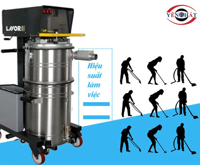 Máy hút bụi nhà xưởng 5.5 kW Lavor DTV100 1-55
