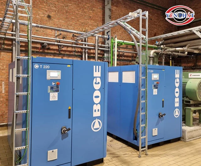 Máy nén khí Boge - Giải pháp khí nén hàng đầu từ Đức