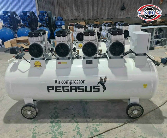 Máy nén khí giảm âm PEGASUS TM-OF750-90L
