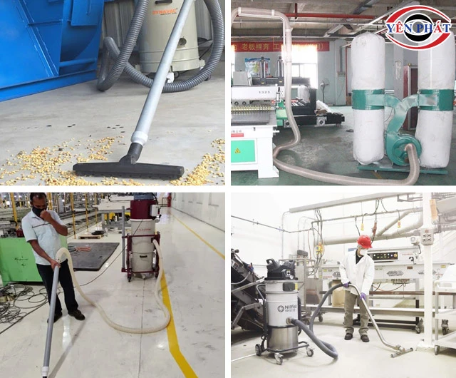 Ứng dụng máy hút bụi 5.5 kW