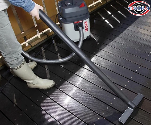 Cách dùng máy hút bụi 5L