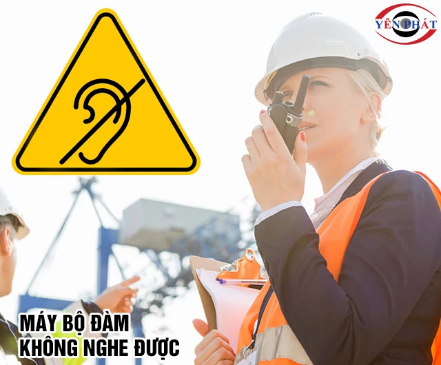 Cách sửa bộ đàm không nghe được