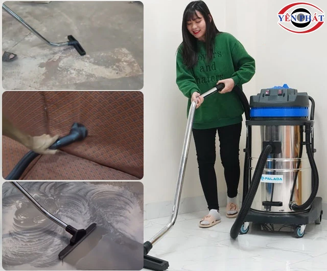 Ứng dụng máy hút bụi Palada PD 70A