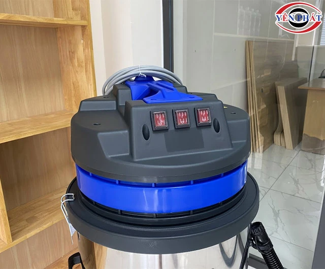 Đầu máy 3 motor máy hút bụi công nghiệp khô ướt Palada PD80H