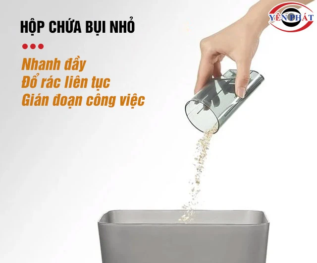 Hạn chế máy hút bụi 400W