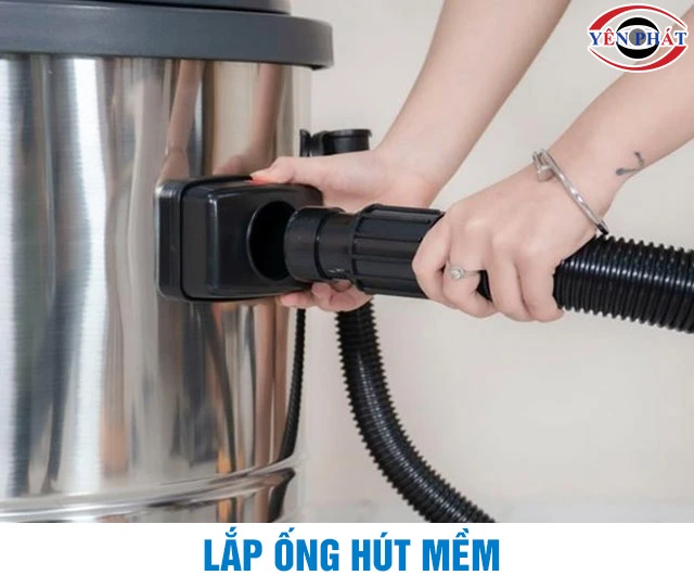 Lắp máy hút bụi công nghiệp khô ướt Palada PD80H