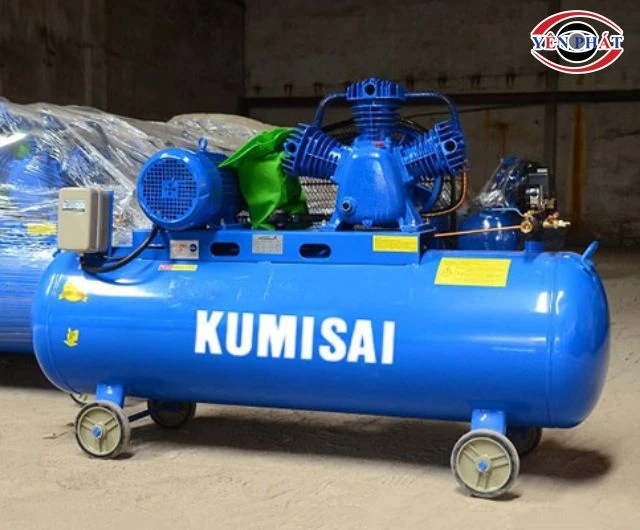 Máy nén khí Kumisai KMS-75200 có tới 3 đầu xi lanh