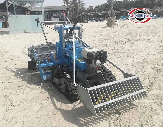 Máy quét rác bãi biển