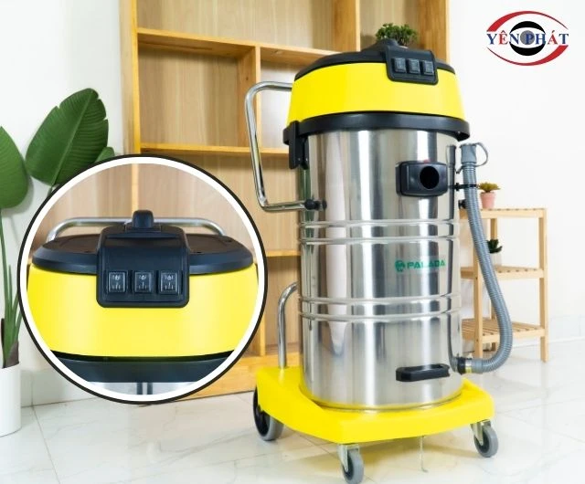 Máy hút bụi Palada PD803J trang bị 3 động cơ