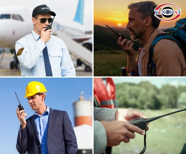 Máy bộ đàm UHF được ứng dụng phổ biến