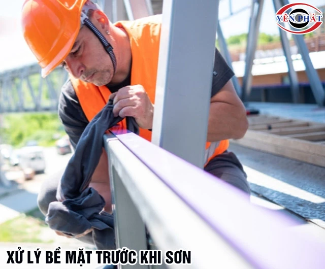 Cách sử dụng máy nén khí phun sơn vệ sinh bề mặt vật sơn
