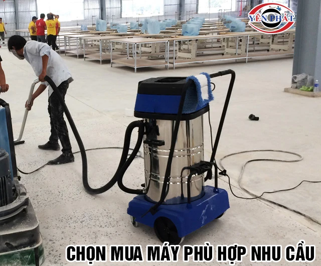 Chọn mua máy hút bụi Bắc Giang