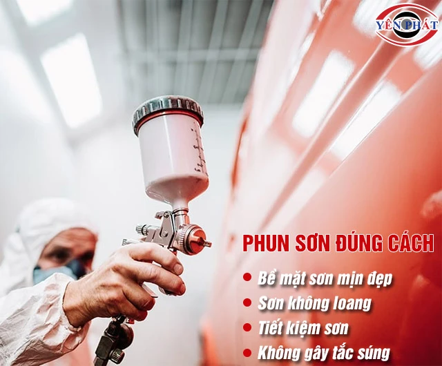 Lợi ích khi biết cách sử dụng máy nén khí phun sơn