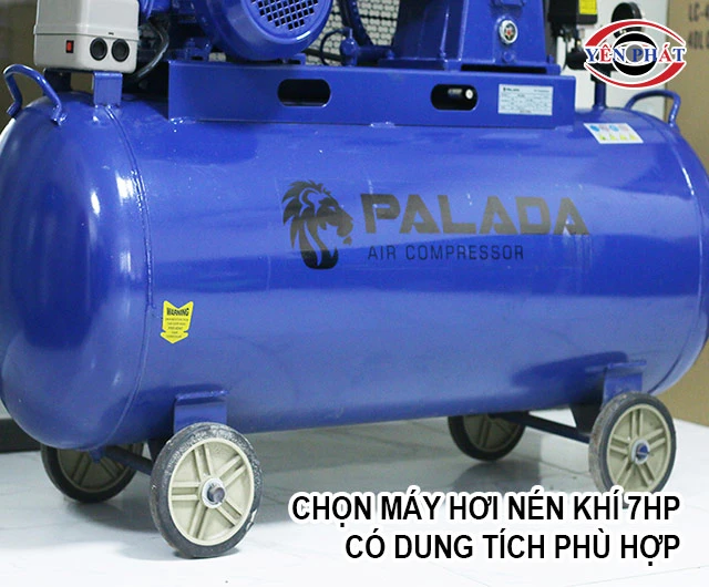 chọn máy có dung tích phù hợp