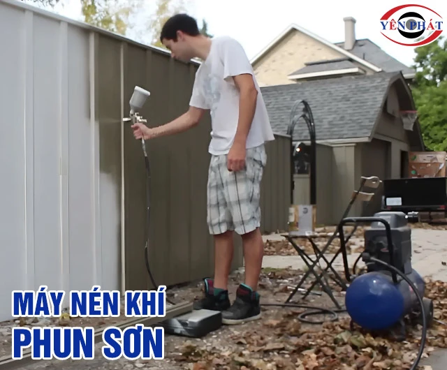 Người dùng máy nén khí phun sơn