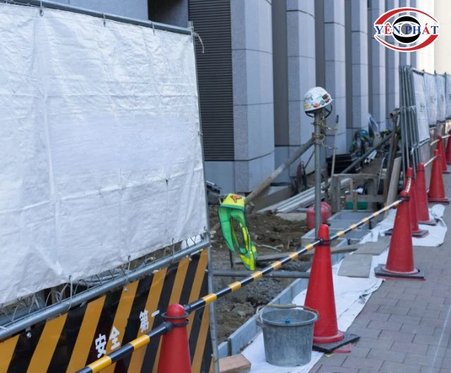 Rào chắn thanh nối cọc tiêu phổ biến