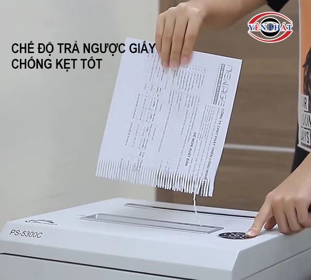 chế độ trả ngược, chống kẹt giấy