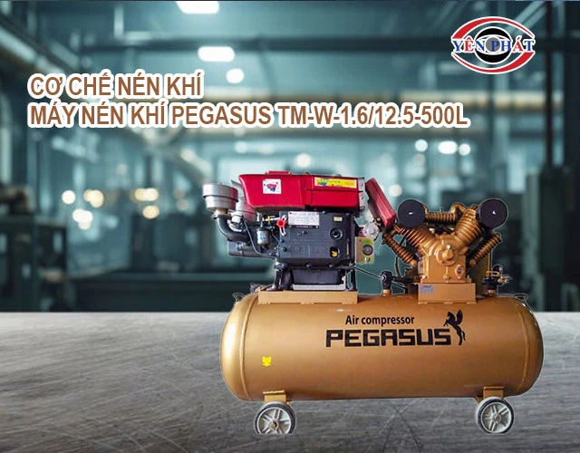 Cơ chế nén khí của Pegasus TM-W-1.6/12.5-500L