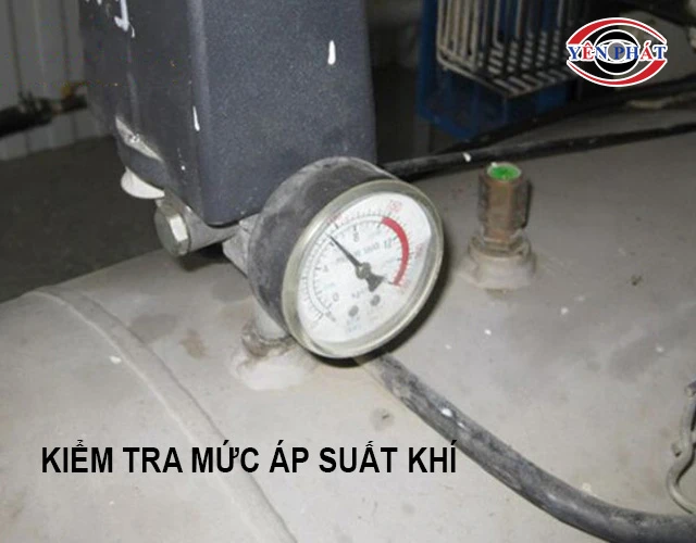 Kiểm tra mức áp suất khí