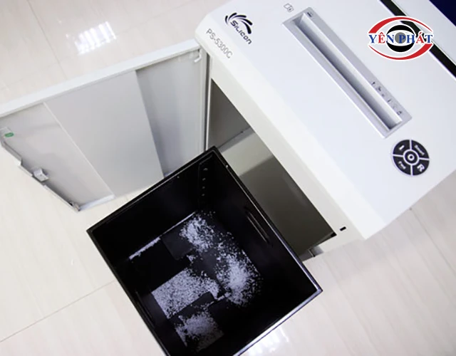 thùng chứa của máy hủy tài liệu Silicon PS-5300C